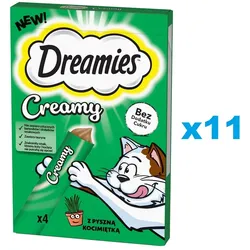 DREAMIES Creamy Zusatzfutter mit Katzenminze 44x10 g