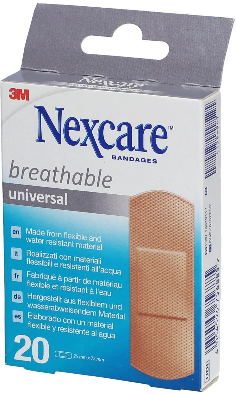 Nexcare Atmungsaktive Universal-Pansements