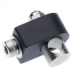 Tubus Klemmblock schwarz Einheitsgröße