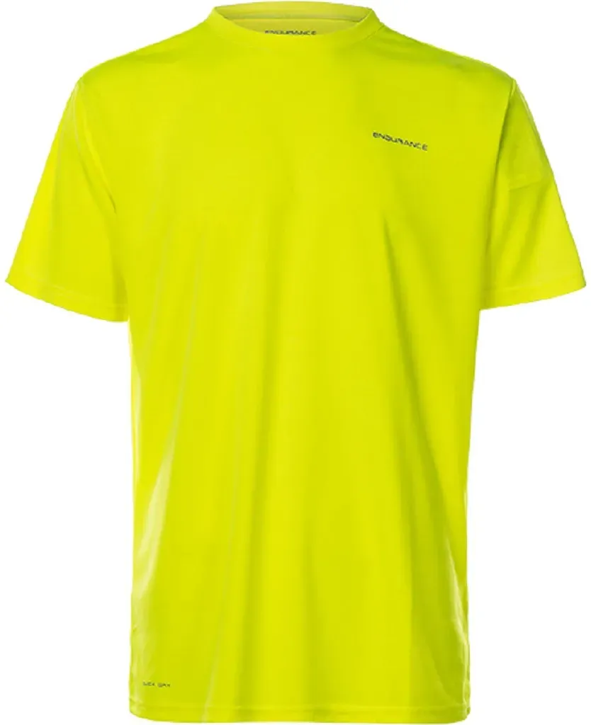 Endurance Herren Vernon V2 Performance S/S Tee gelb 48.6