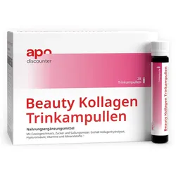 Beauty Kollagen Trinkampullen mit Hyaluron von apodiscounter