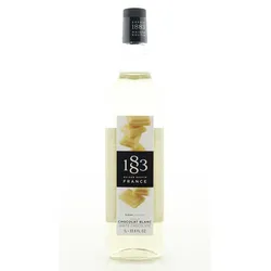 1883 Maison Routin Sirup Geschmack weisse Schokolade