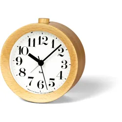 Lemnos Wecker RIKI Alarm Clock / natural