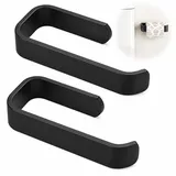 2PCS Toilettenpapierhalter Ohne Bohren, Klopapierhalter Ohne Bohren Selbstklebend Ohne Klopapier Halter Klorollenhalter Ohne Wc Papier Halterung Für Badezimmer Wasserfest Rostfrei