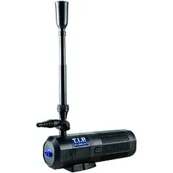 T.I.P. 5in1 Teichpumpe - 4.000 l Teich, 2.000 l/h, UV-C Strahler,  Filter/Wasserspiel, TFU 2000 UV 9, 30429