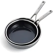 KitchenAid Multi-Ply Edelstahl Pfannen-Set 2-tlg. 24 cm + 28 cm