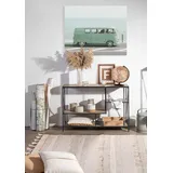 GUTMANN FACTORY Alcott Standregal 114 x 35 x 78 cm Schwarz