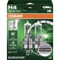 Osram Scheinwerferlampe H4 Durostar 2.0 2 Stück