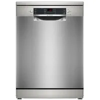 Bosch Serie 2 SMS26AI01F, Freistehend, Standardgröße (60 cm), Edelstahl, Edelstahl, Tasten, 1,75 m