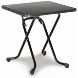 BEST Freizeitmöbel Primo Klapptisch 67 x 67 x 70 cm anthrazit