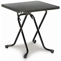BEST Freizeitmöbel Primo Klapptisch 67 x 67 x 70 cm anthrazit