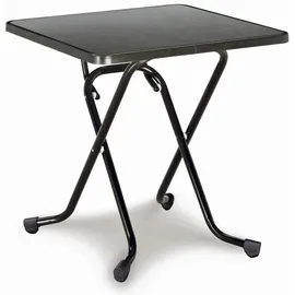 BEST Freizeitmöbel Primo Klapptisch 67 x 67 x 70 cm anthrazit