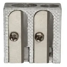 anspitzer Metal Doppel-Anspitzer / für Bunt- und Bleistifte geeignet