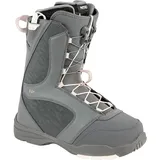 Flora TLS All Mountain Freestyle Schnellschnürsystem günstig Boot Snowboardboot, Charcoal, MP 23.5 // EU 36 2/3 // US WMN 6