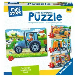 Ravensburger - ministeps - Mein allererstes Puzzle: Fahrzeuge