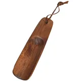 1 Stück schuhlöffel klein kinder,Schuhanzieher klein,Schuhlöffel Holz,Schuhlöffel kurz,Mini Schuhanzieher kurz aus Holz Für Männer Frauen Kinder-15.5CM