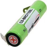 Powery Akku für BT3040 5517 Rasierer Haarschneider grün 700 mAh