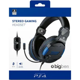 Bigben Interactive PS4 Stereo Gaming Headset V3 schwarz/blau