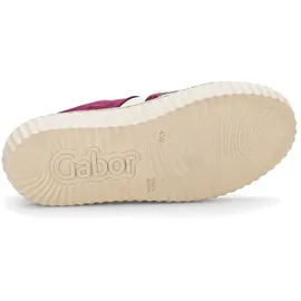 Gabor Plateau-Sneaker Damen Lila/Rot 40