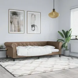 vidaXL Tagesbett 80 x 200 cm Braun