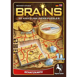 Pegasus Spiele Spiel, Brains - Schatzkarte