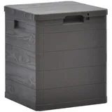 furnicato Garten-Aufbewahrungsbox 90 L Braun