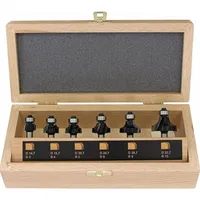 Fisch Tools Fisch Tools, Fräser, Abrundfräsersatz 973CT06A03 Hartmetall Schaft-Ø