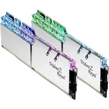 G.SKILL Trident Z Royal F4-4400C19D-32GTRS Speichermodul 32 GB, (2 x 16GB, 4400 MHz, DDR4-RAM, DIMM), RAM, Silber