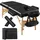 Tectake tectake® 2 Zonen Massageliege-Set Breite 59 cm, Polsterung 7,5 cm, mit Holzgestell, 220 x 83 x 87,5 cm