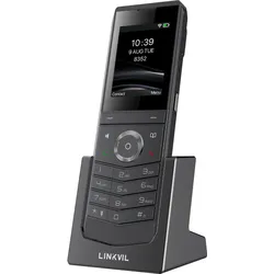 Fanvil W611W V2, IP-Mobiltelefon, Schwarz, Kabelloses Mobilteil, IP67, 4 Zeilen,