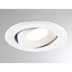 Molto Luce AGON FLAT ROUND (weiß)