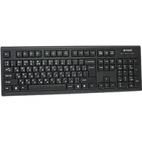 A4Tech Tastatur USB QWERTY Englisch Schwarz