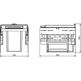 Naber Cox Base 360 S 22 l Hellgrau