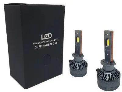LED-Lampen - LED-System H1 Modell A60 für Scheinwerfer - 155.000 Lux 55 W - CAN-Bus 6000 K - 1.500 % mehr Licht