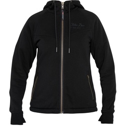 John Doe Hoodie 2.0 XTM, Textiljacke Damen - Schwarz - 3XL