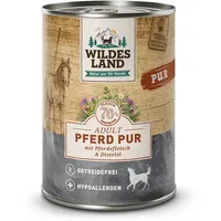 Wildes Land 6 x 400g Pferd PUR