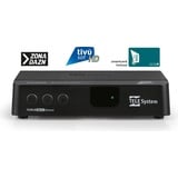 K.A.B. Tivu receiver mit Karte (DVB-S, DVB-S2), TV Receiver, Schwarz