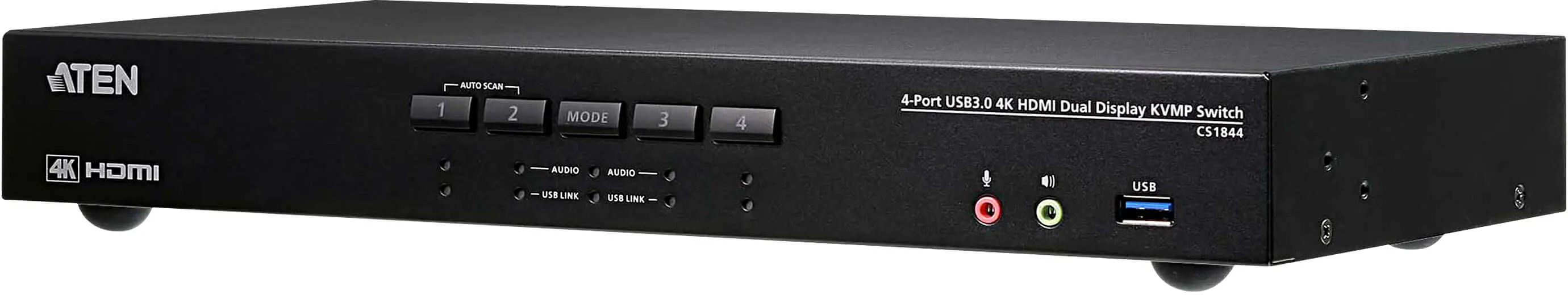 Preisvergleich Produktbild ATEN CS1844 KVMP Switch - KVM-/Audio-/USB-Switch