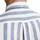 GANT Herren Hemd - Regular Cotton Linen Stripe Shirt, Leinen-Baumwoll-Mix, gestreift Blau L