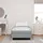 vidaXL Boxspringbett 100 x 200 cm Hellgrau
