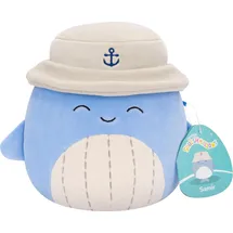 Squishmallows 19 cm Samir der Wal im Eimerhut Plüsch