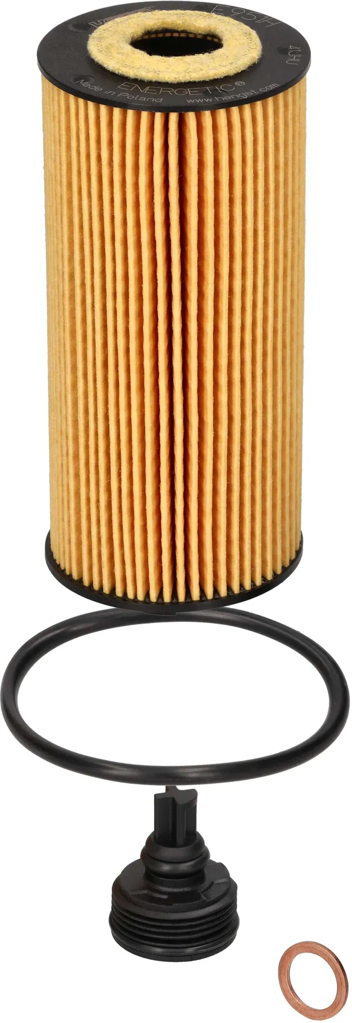 HENGST FILTER Ölfilter e951hd497 Filtereinsatz 116mm für BMW