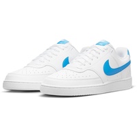 Nike Court Vision Low Next Nature Sneaker, white/lt photo blue 49.5