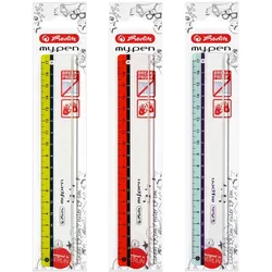 Herlitz my.pen - Lineal - 17 cm - in verschiedenen Farben verfügbar