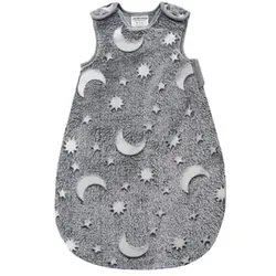 JACKY Schlafsack 120g LIGHT UP grau melange, Newborn (0 - 6 Monate)