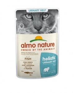 Almo Nature Urinary Help met vis natvoer kat (70 g)  60 x 70 g