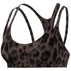 adidas Optime Leopard Braun/Schwarz L