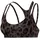 adidas Optime Leopard Braun/Schwarz L