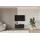 altdecor Zeno Lowboard 100 cm x 40 cm x 40 cm Schwarz/Weiß Holzwerkstoff