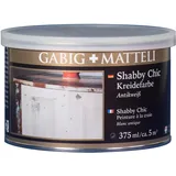 Gäbig+Mätteli Shabby Chic Kreidefarbe Antikweiß matt 375 ml